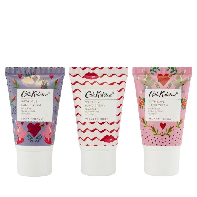 Sada mini krémů na ruce With Love - 3x30ml
