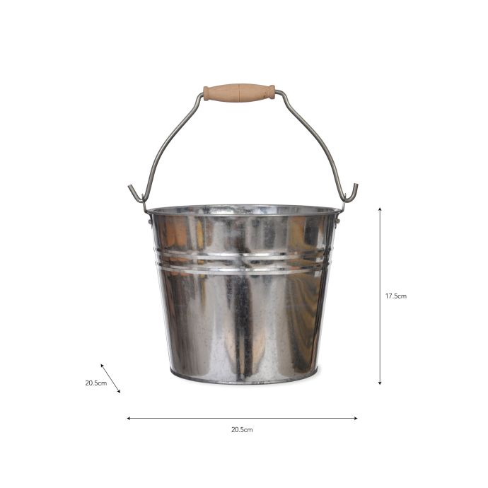 Plechový kyblík Steel 4,5l