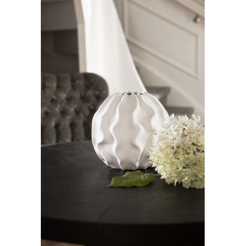 Keramická váza MALMBÄCK White 22 cm
