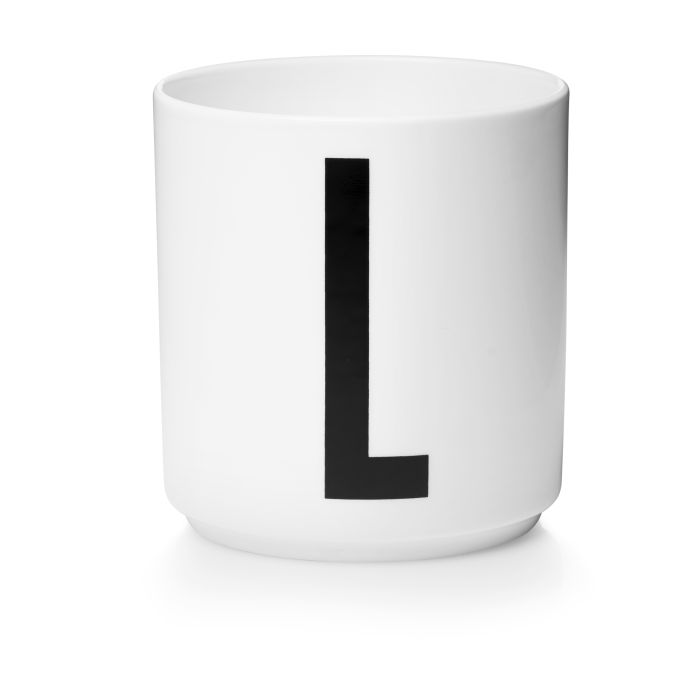 Porcelánový hrneček/dózička Letters