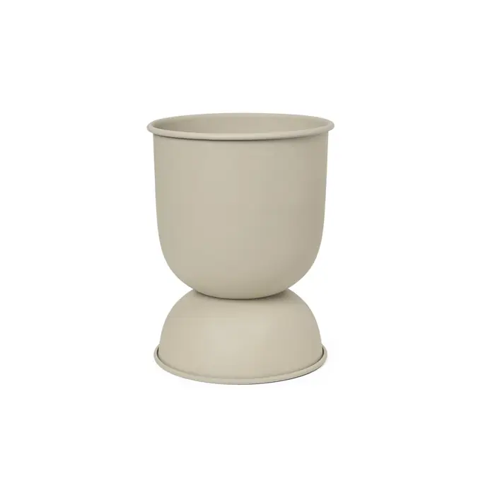 Kovový květináč Hourglass Cashmere Extra Small