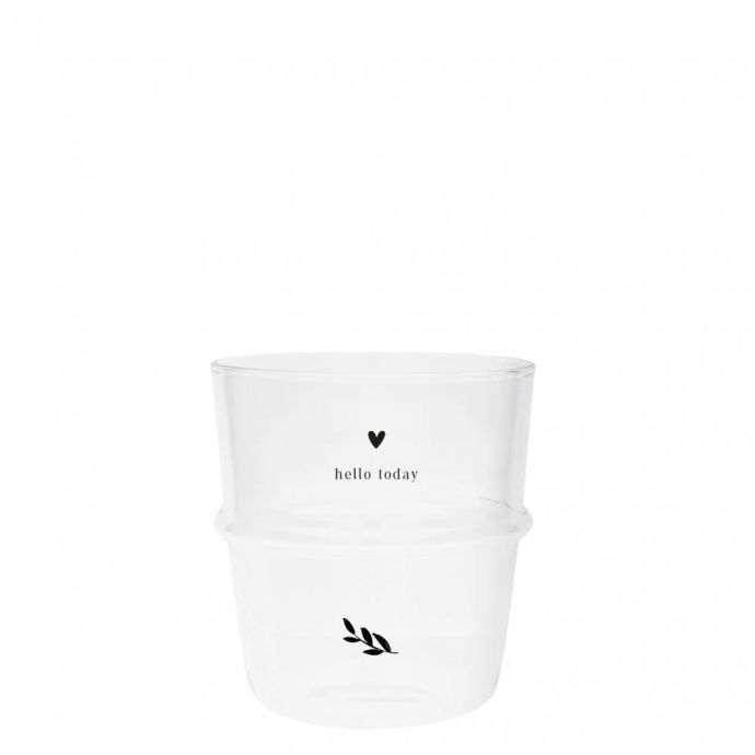Sklenička na vodu Hello/Enjoy250 ml