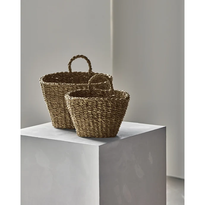 Úložný košík Oval Natural Seagrass