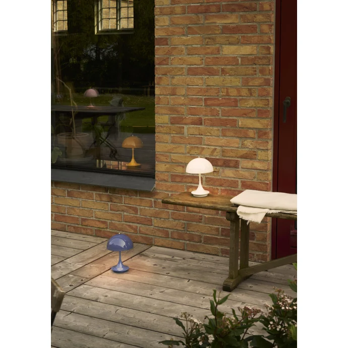 Přenosná lampa Panthella 160 V3 Opal Beige
