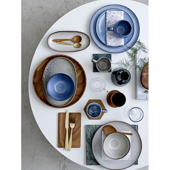 Keramická miska Sandrine Light grey