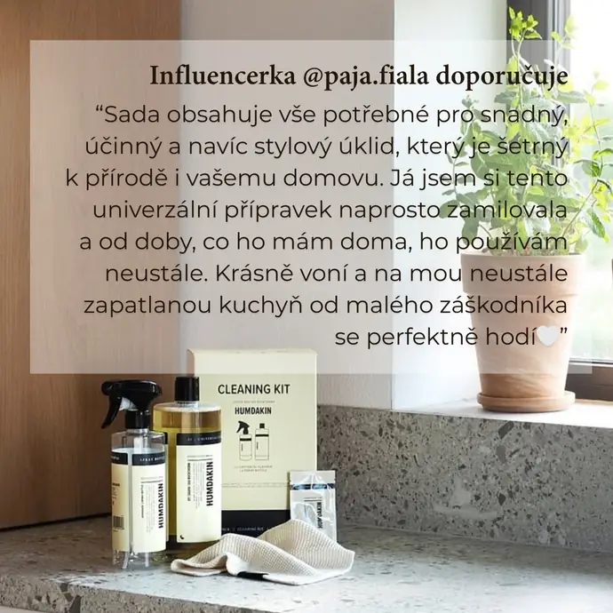 Startovací úklidová sada Humdakin