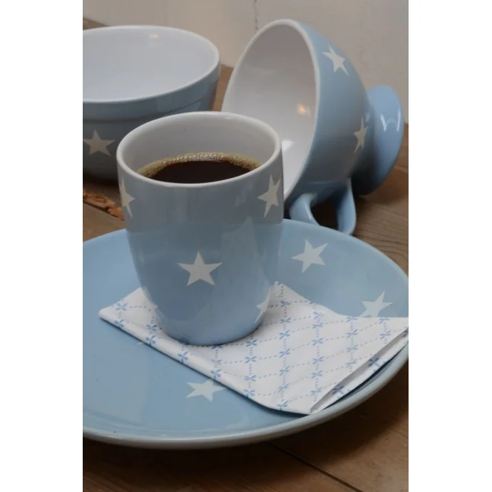 Hrneček latte Stars blue