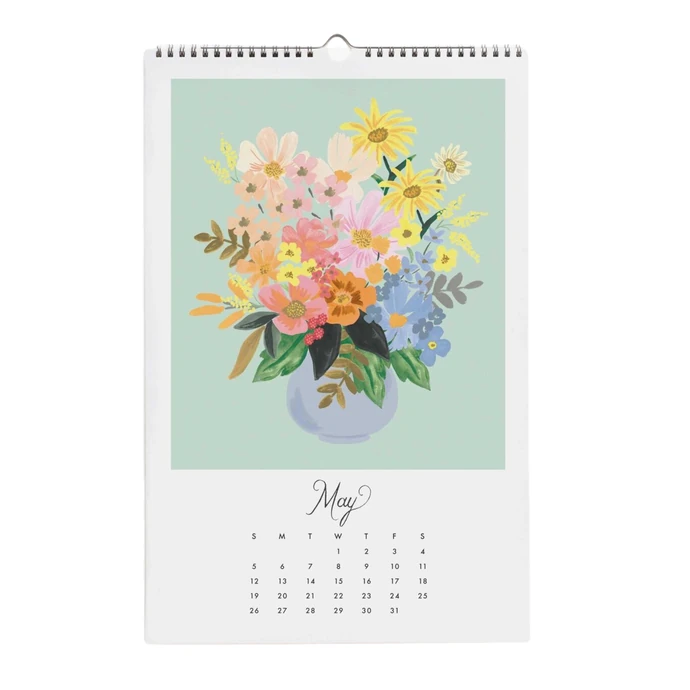 Nástěnný kalendář Flower Studies 2024