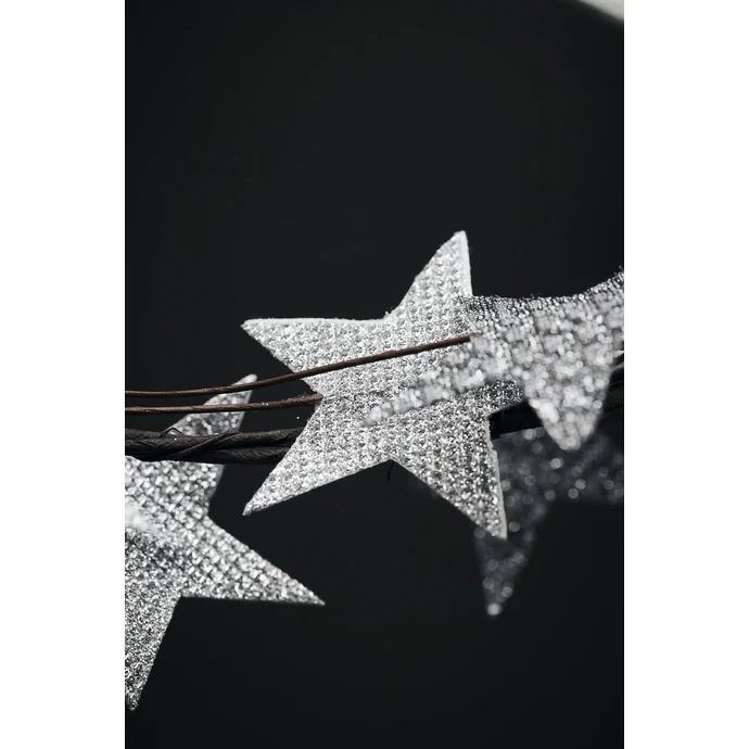 Vánoční věnec Star Silver 50 cm