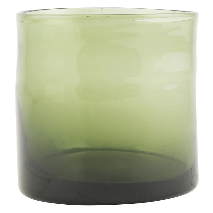 Svícen Green glass