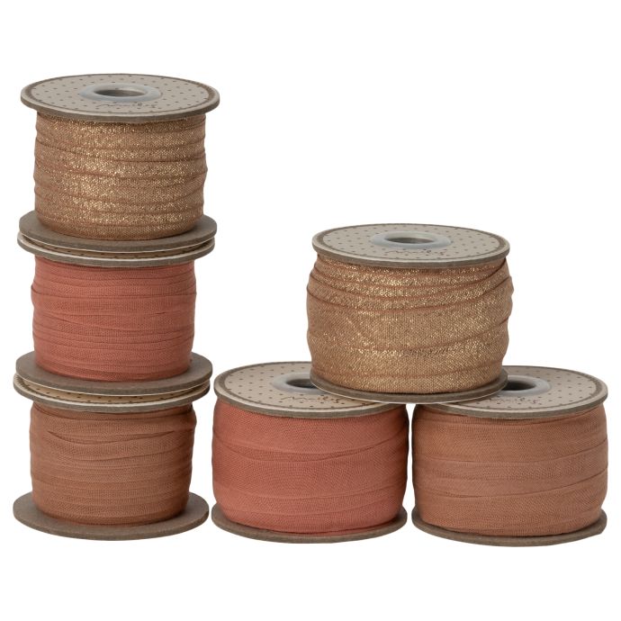 Dekorativní stuha Vintage Rose - 25 m