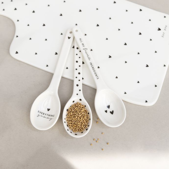 Keramická lžíce Hearts Yummy Dots 16 cm