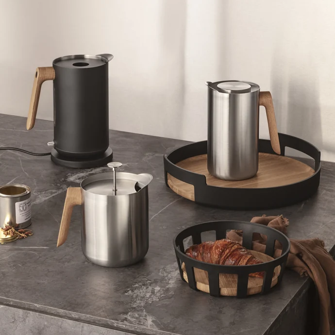 Nerezová čajová konvice Thermo Cafetiére Nordic Kitchen 1 l