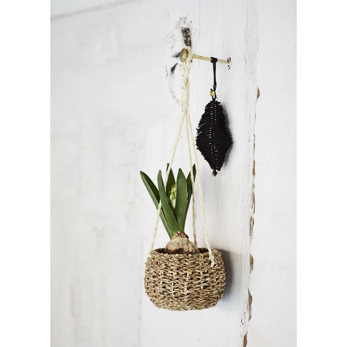 Závěsný obal na květináč Hanging Basket Seagrass