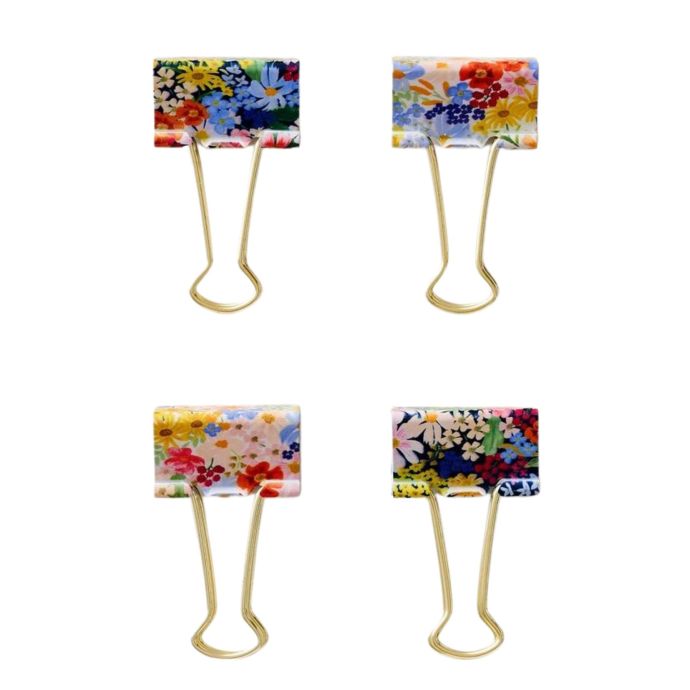 Kovové klipsy Margaux - set 8 ks