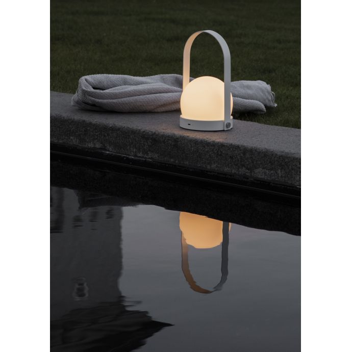 Přenosná svítící LED lampa Carrie White