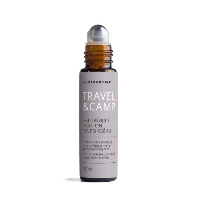 Zklidňující roll-on na pokožku Travel & Camp 10 ml