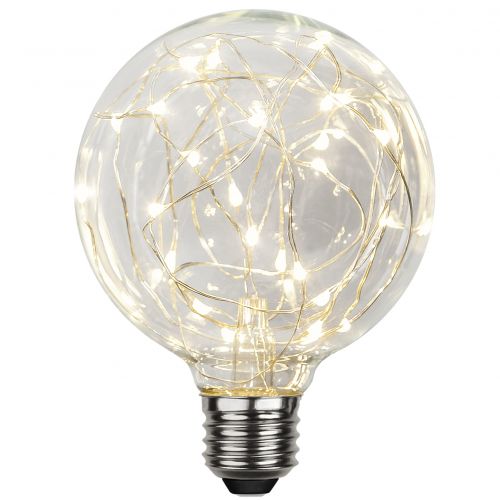 Dekorativní LED žárovka Warm White