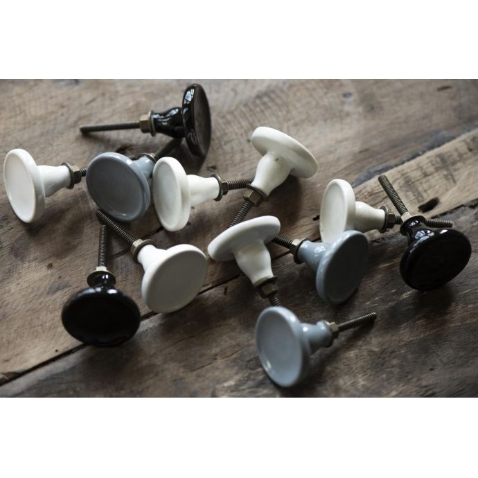 Keramická úchytka Handle Ceramic White