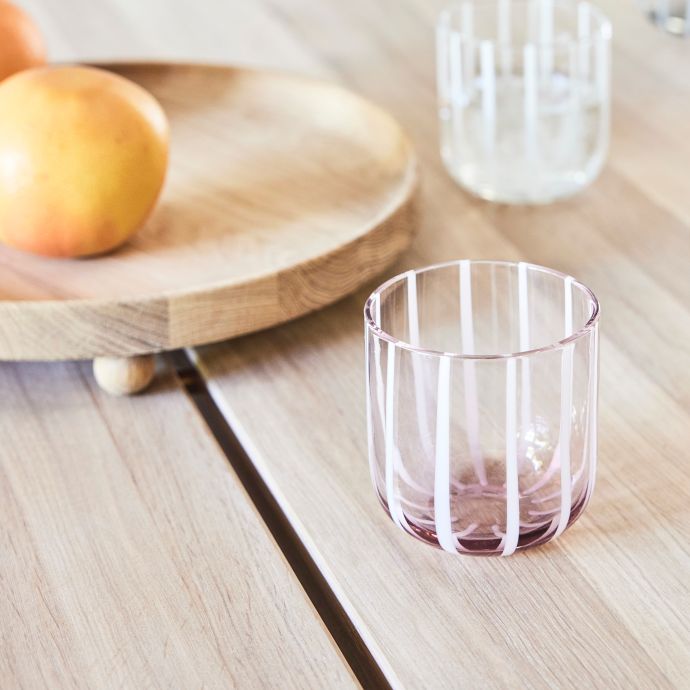Sklenice Mizu Glass Dusty Rose 320 ml - set 2 ks
