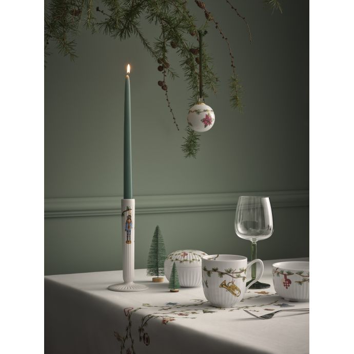 Porcelánový svícen Hammershøi Christmas 21cm