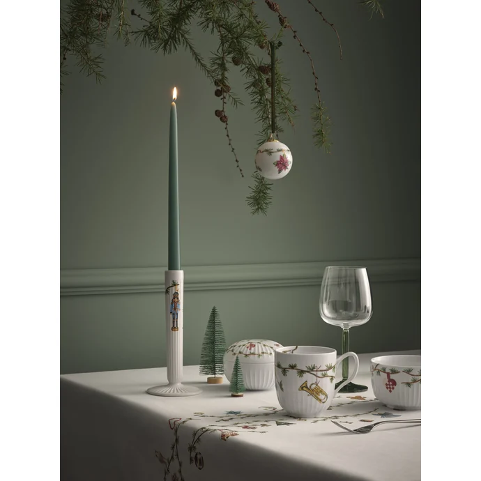Porcelánový svícen Hammershøi Christmas 21cm