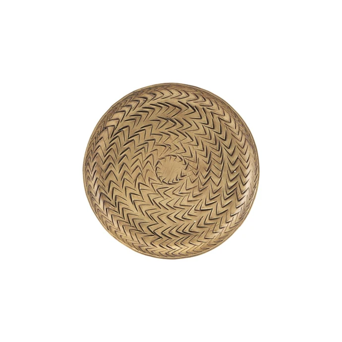 Tácek Rattan Brass 12 cm