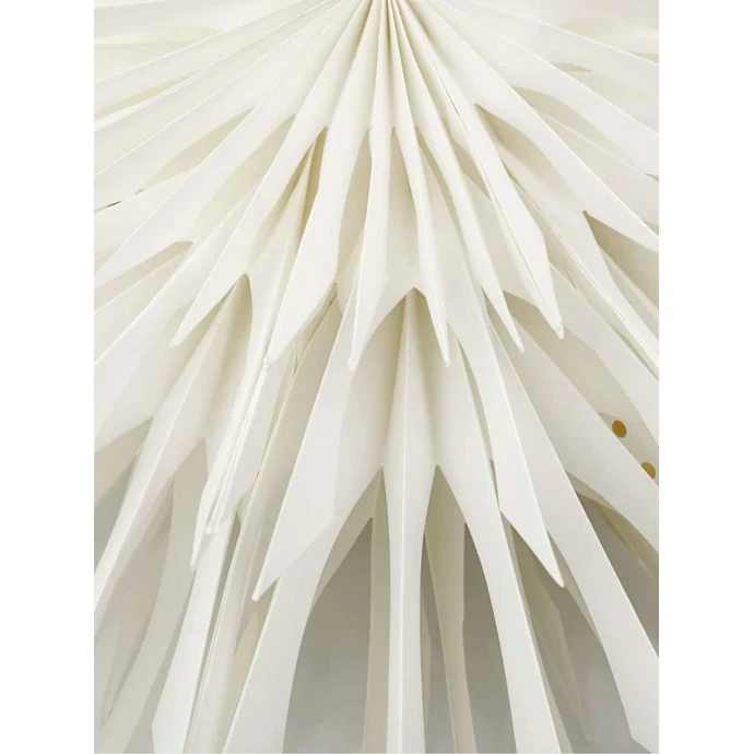 Závěsná papírová hvězda Reef Off White 50 cm