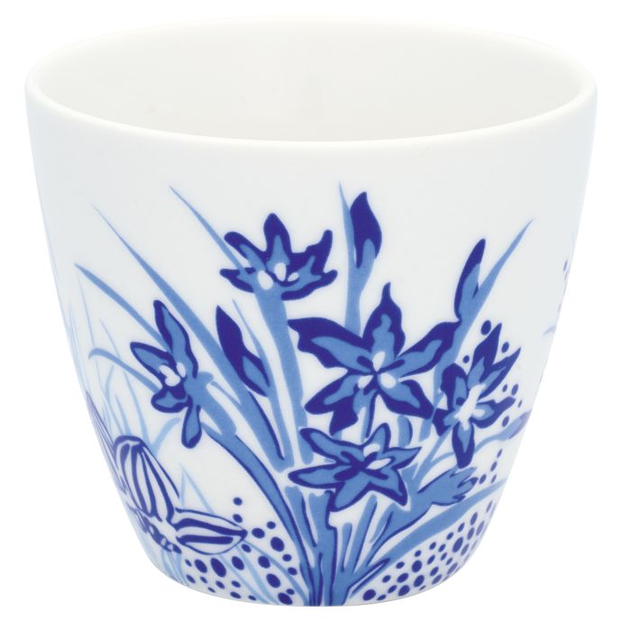 Latte cup Kristel Blue