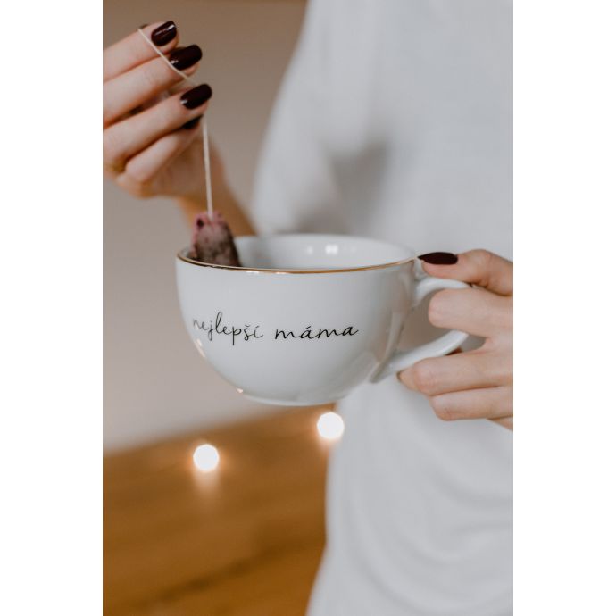 Porcelánový hrnek Nejlepší máma - 300 ml