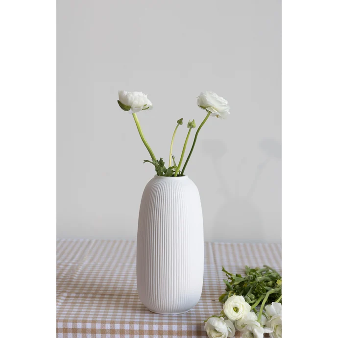 Porcelánová váza ÅBY White 26 cm
