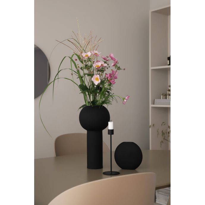 Keramická váza Pastille Black 15 cm