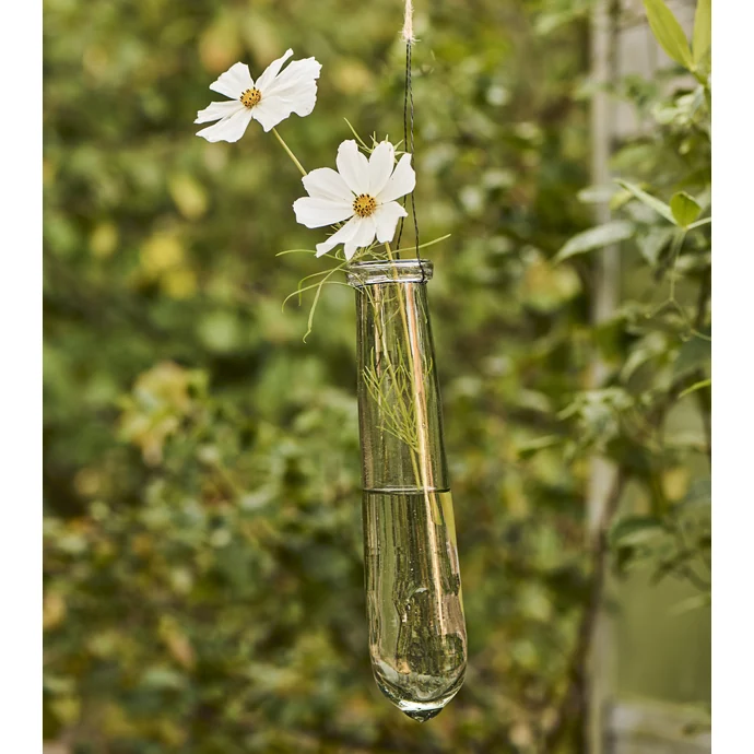 Závěsná skeněná vázička Hand Blown