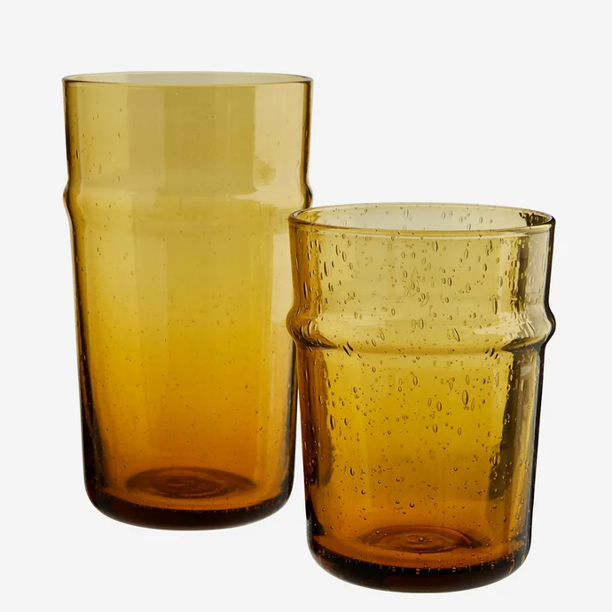 Sklenička Tall Amber Glass