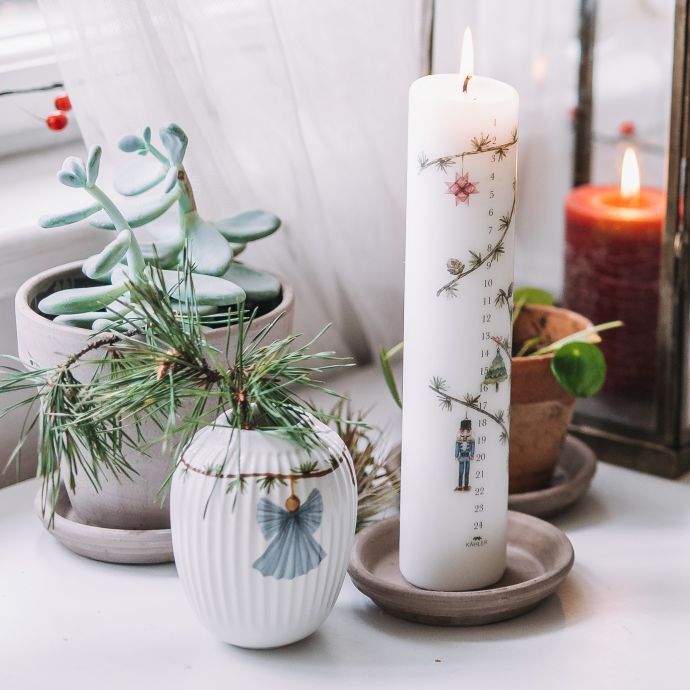 Keramická váza Hammershøi Christmas 10,5 cm