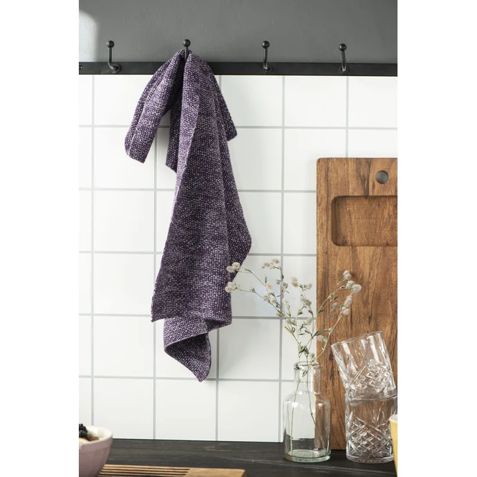 Pletený kuchyňský ručník Mynte Purple