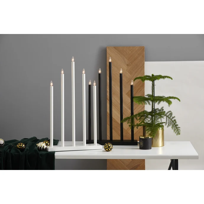 Svícen - Candlestick Holy White - 64 cm