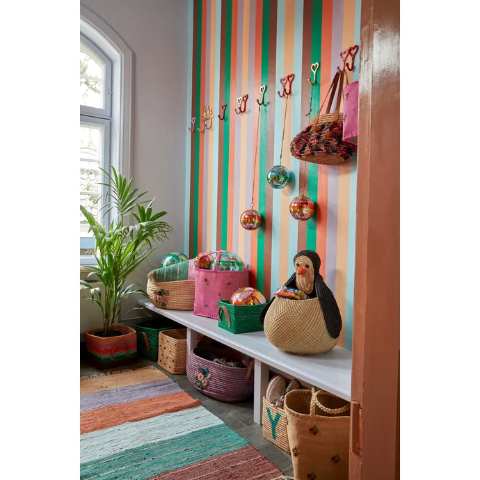 Bavlněný koberec Multi Stripe 150×90 cm