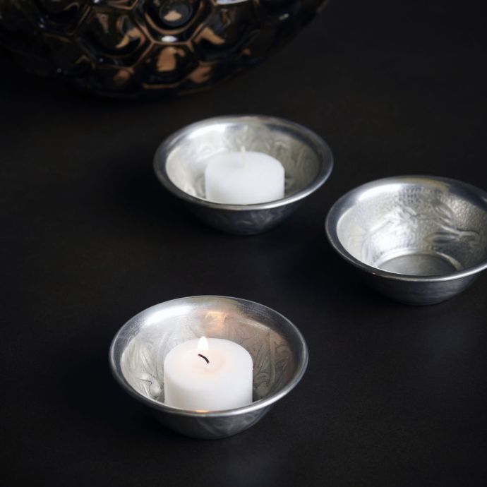 Hliníková mistička Tura Antique Silver