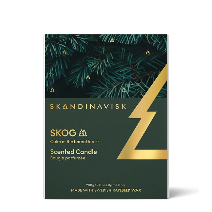 Vonná svíčka ve skle SKOG (les) 200 g – speciální edice