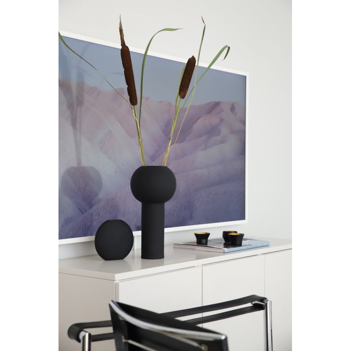 Keramická váza Pastille Black 15 cm