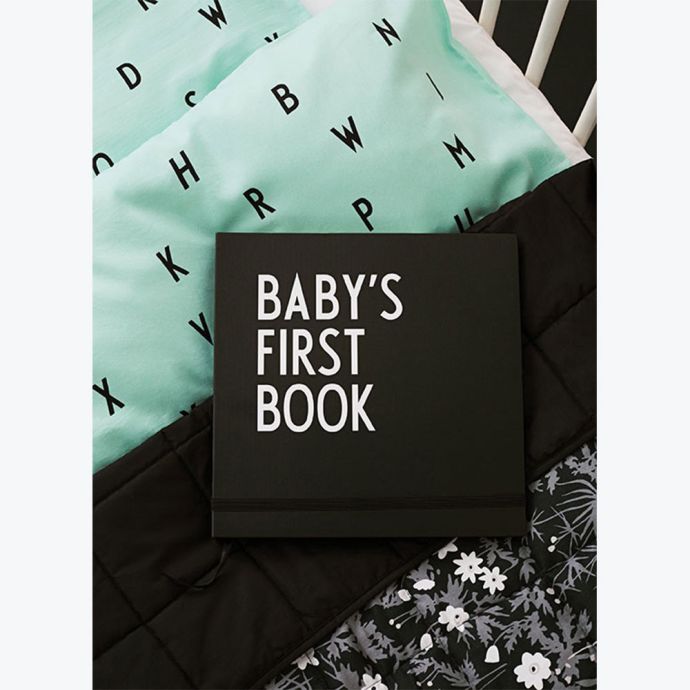 Deník miminka Baby's First Book - Black