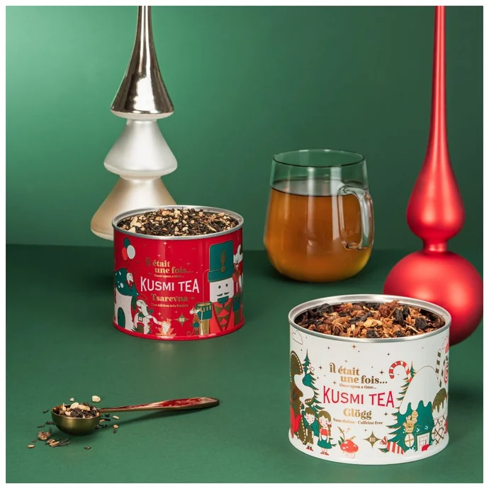 Vánoční bio ovocný čaj Kusmi Tea Glögg - 125 g