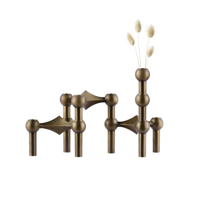 Designová vázička STOFF Nagel Bronzed Brass