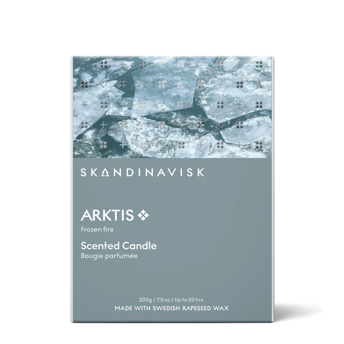 Vonná svíčka ARKTIS (arktická krajina) 200 g – speciální edice