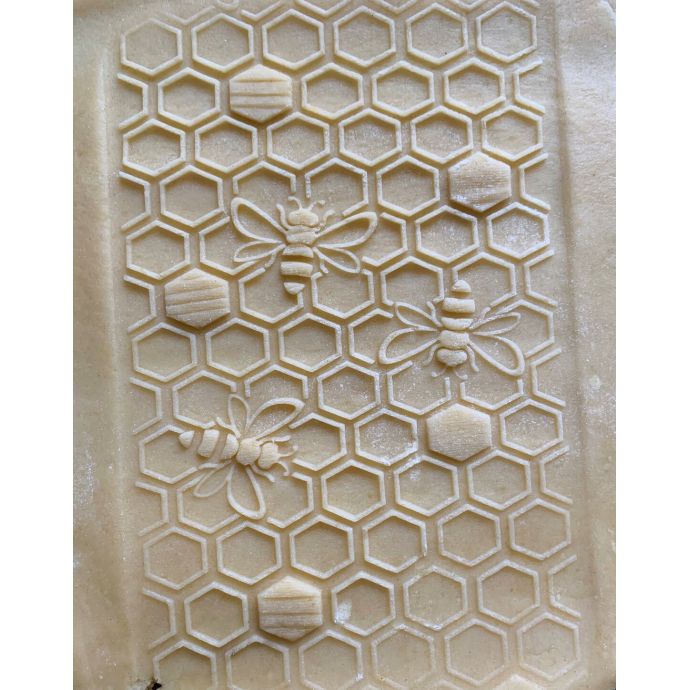 Embosovaný váleček na těsto Honeycomb - malý