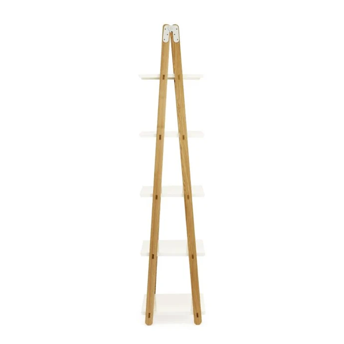 Policová sestava White 200 cm