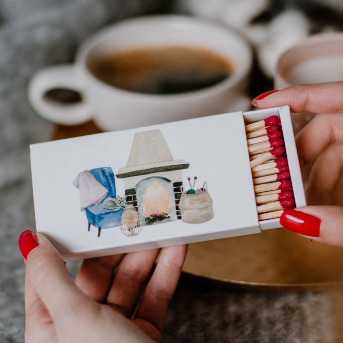 Krbové zápalky Hygge