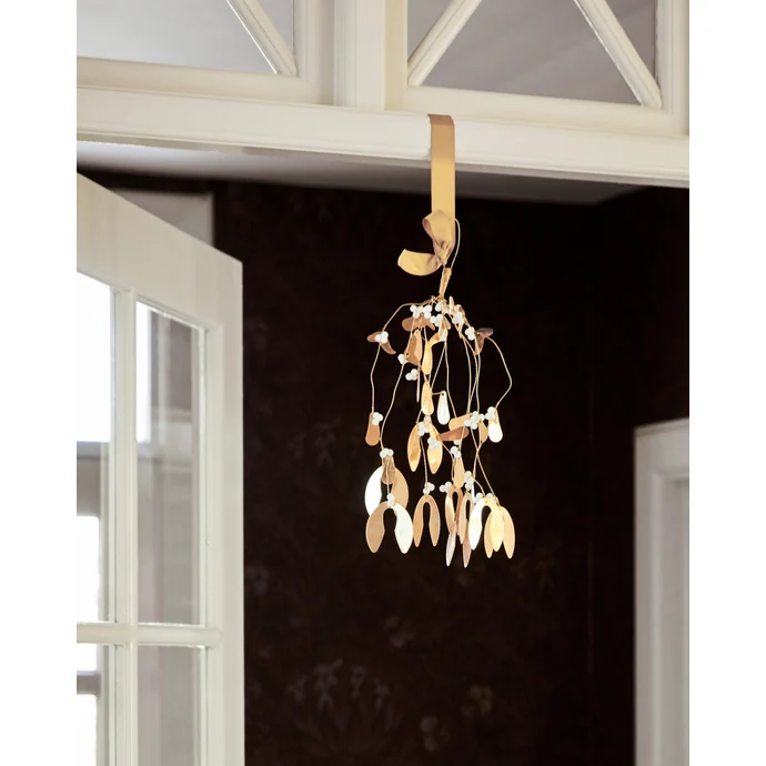 Závěsné kovové jmelí Brass 37 cm