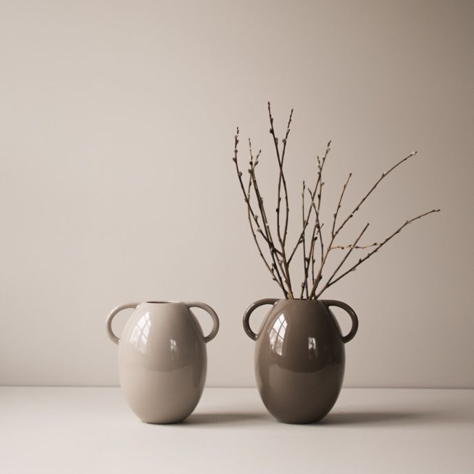 Keramická váza Can Shiny Mole 20 cm